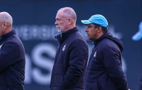 Mano Menezes prepara equipe do Grêmio para encarar o Fortaleza