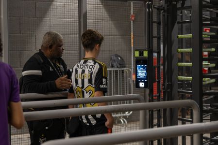 Biometria facial na Arena MRV