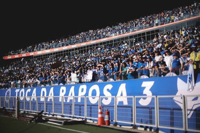 Torcida do Cruzeiro no Mineirão