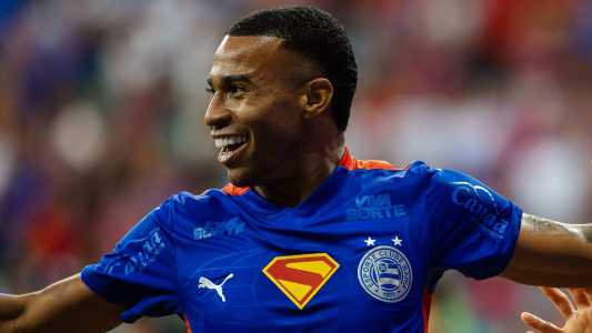 Jean Lucas em campo pelo Bahia