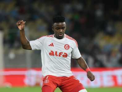 Carbonero sentiu a virilha durante partida do Inter contra o Fluminense