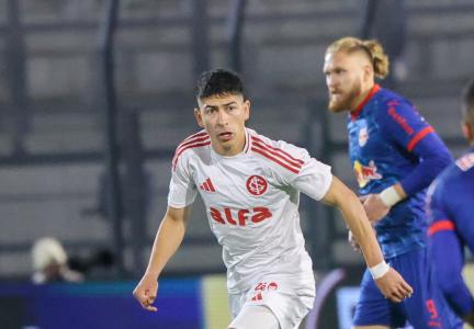 Alan Rodríguez fez uma boa partida pelo Inter contra o RB Bragantino