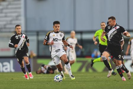 Gabriel Menino foi o autor do Atlético contra o Vasco em São Januário