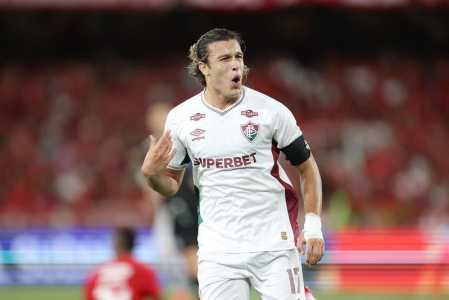 Canobbio marcou um dos gols da vitória do Fluminense