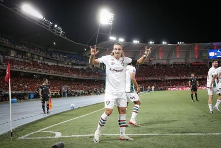 Canobbio foi o destaque do Fluminense na vitória sobre o América de Cali