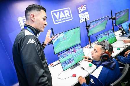 Cabine de vídeo da Federação Paulista de Futebol (FPF)
