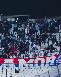 Torcida do Bahia marcou presença na Neo Química Arena, neste sábado (16)