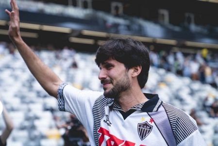 Igor Rabello em despedida do Atlético na Arena MRV