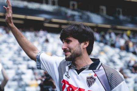 Igor Rabello em despedida do Atlético na Arena MRV