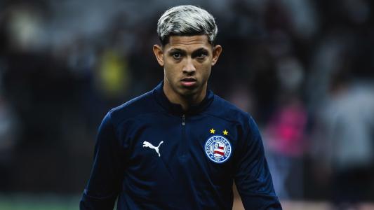 Erick Pulga na Neo Química Arena, em São Paulo, palco do jogo contra o Corinthians