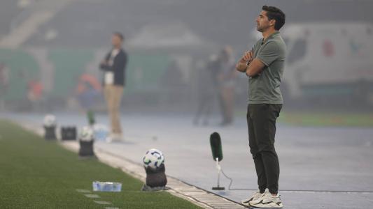 Abel e Davide Ancelotti se enfrentaram em Palmeiras x Botafogo