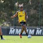 Alvo de vaias da torcida, Júnior Santos manda recado após treino do Atlético