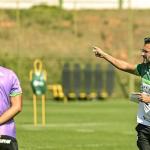 As opções de Alberto Valentim para escalar o América contra o Goiás