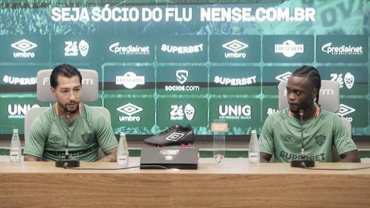 Fluminense apresentou Lucho Acosta e Santi Moreno