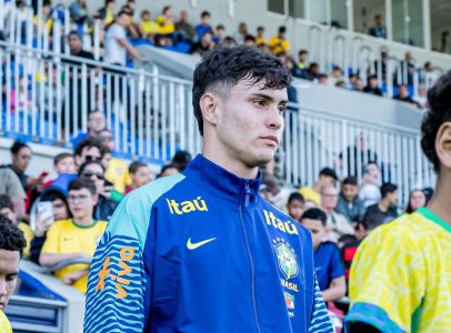 Gabriel Menegon é titular do Grêmio Sub-17 e da Seleção Brasileira da categoria