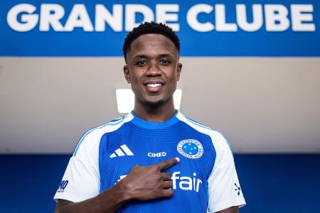 Luis Sinisterra, novo atacante do Cruzeiro