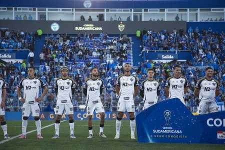Time do Atlético em Godoy Cruz