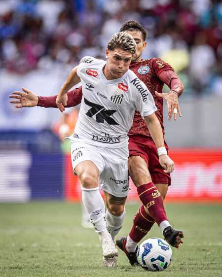Benjamin Rollheiser, meia do Santos FC