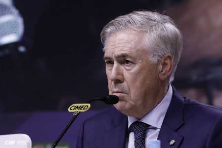 Carlo Ancelotti, técnico da Seleção Brasileira