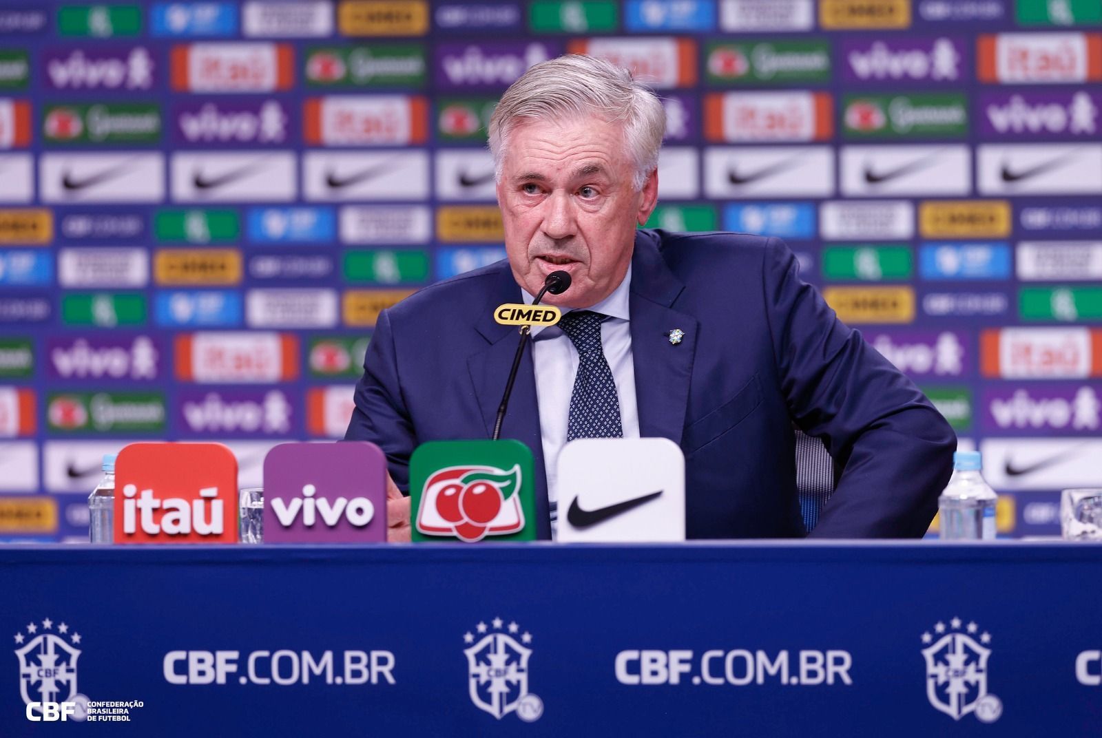 Ancelotti revela objetivo da Seleção Brasileira até a Copa do Mundo