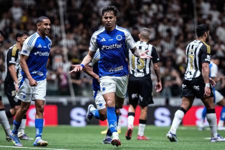 Kaio Jorge, do Cruzeiro, na Arena MRV, em Belo Horizonte