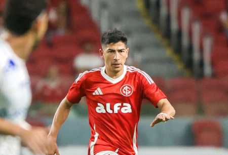 Alan Rodríguez foi o principal reforço do Inter na janela