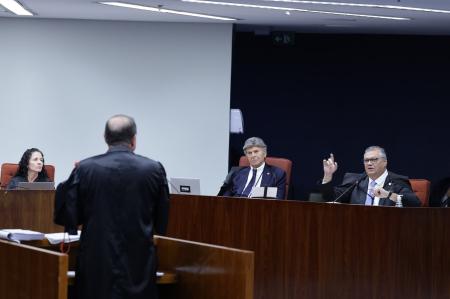 Segundo dia do julgamento do 'Núcleo 1' da suposta tentativa de golpe na Primeira Turma do Supremo Tribunal Federal