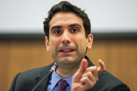 Presidente do Banco Central, Gabriel Galípolo, durante coletiva sobre medidas de reforço da segurança do Sistema Financeiro Nacional