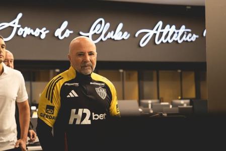 Jorge Sampaoli, técnico do Atlético