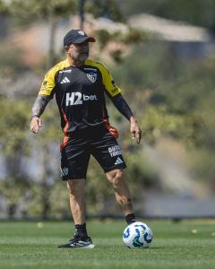 Jorge Sampaoli, técnico do Atlético