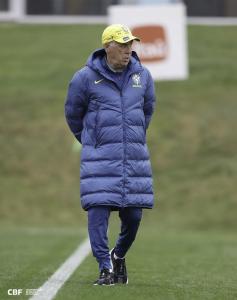 Carlo Ancelotti, treinador da Seleção Brasileira
