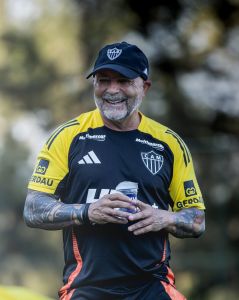 Jorge Sampaoli, técnico do Atlético