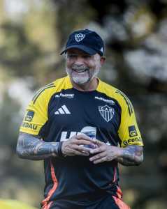 Jorge Sampaoli, técnico do Atlético
