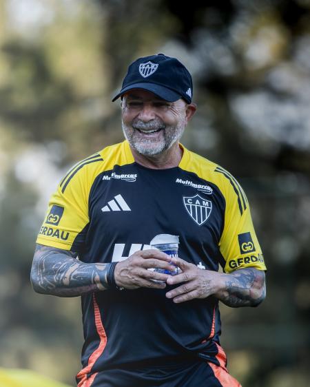 Jorge Sampaoli, técnico do Atlético