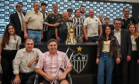 Amigos do Galo na Arena MRV, estádio do Atlético