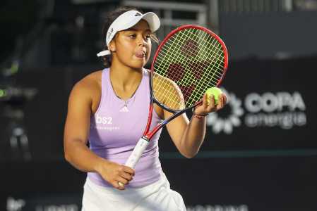 Naná Silva em ação no SP Open