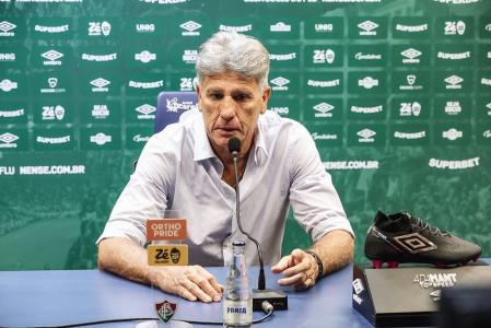Renato Gaúcho em entrevista coletiva após Fluminense 2 x 0 Bahia, nesta quarta-feira (10)