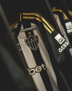 Camisa do Atlético no vestiário do Mineirão