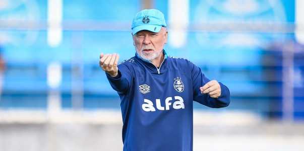 Mano Menezes prepara modificação no ataque do Grêmio para o clássico contra o Inter