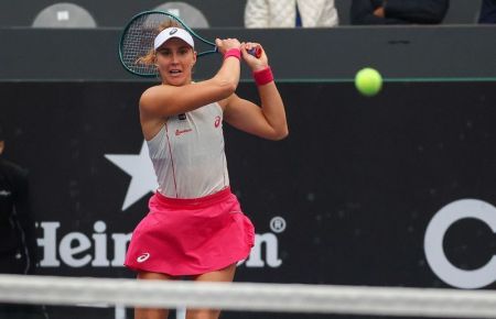 Bia Haddad Maia em ação