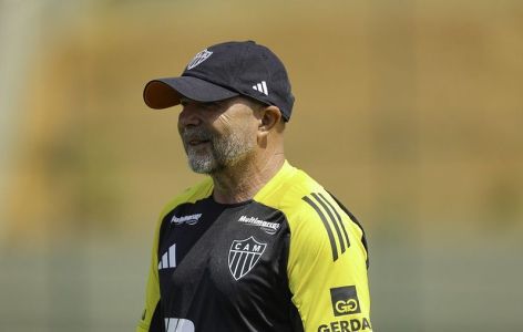 Jorge Sampaoli, técnico do Atlético