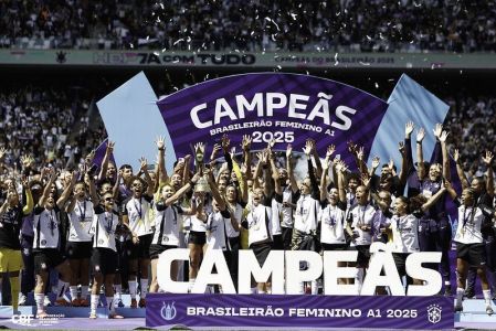 Corinthians foi campeão do Brasileiro Feminino 2025 e lidera ranking da CBF