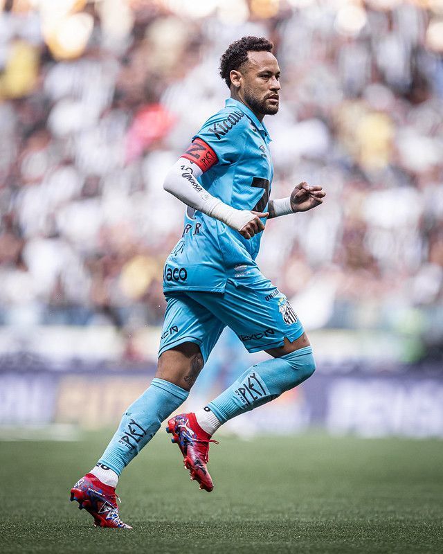 Foi bem? Veja os números de Neymar no empate entre Atlético e Santos
