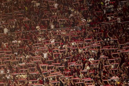 Torcida do Flamengo no Maracanã: o estádio será palco da partida contra o Racing-ARG na semifinal da Libertadores