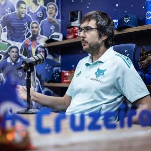 Joaquim Pinto, chefe do departamento de scouting do Cruzeiro