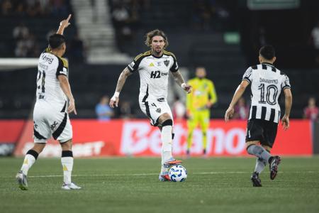Atlético durante duelo com Botafogo pelo Brasileiro