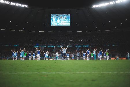 Torcida do Cruzeiro no Mineirão, em Belo Horizonte