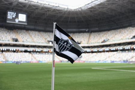 Bandeira do Atlético na Arena MRV