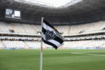 Bandeira do Atlético na Arena MRV