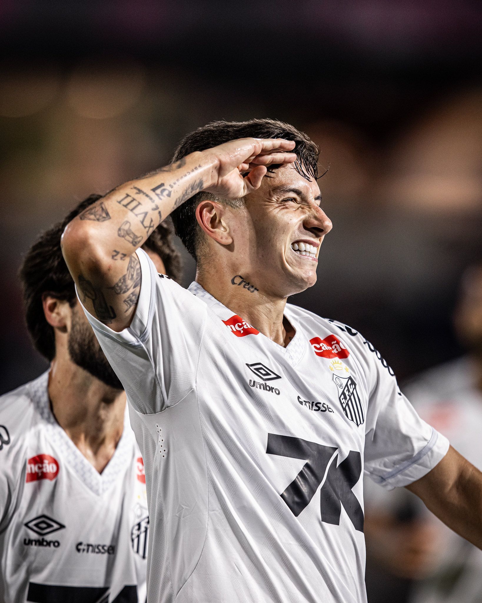 Ex-Cruzeiro, Barreal evolui com Vojvoda e se destaca como artilheiro do Santos